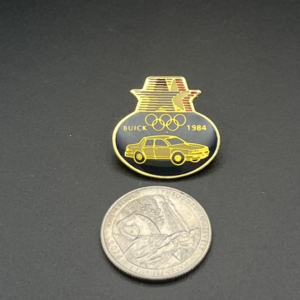 1984 Los Angeles‎ Olympics Summer Games Buick Sponsor Lapel Hat Pin